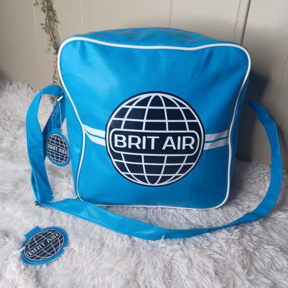 Britney Spears Brit Air Bag With Shoulder Strap And Pin 2000 Y2K - Picture 1 of 10